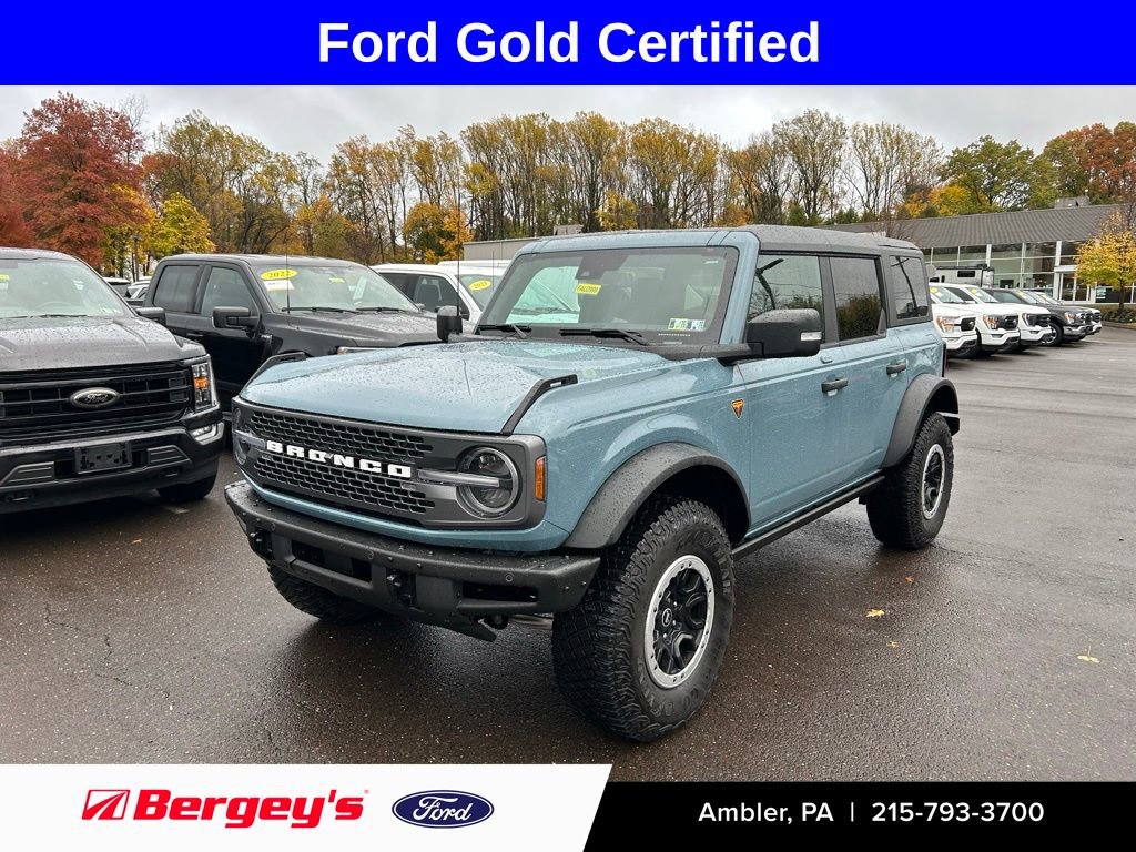 Certified 2022 Ford Bronco Badlands
