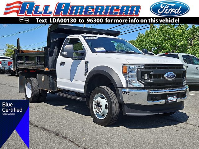 Certified 2020 Ford F550 4x4 Regular Cab Super Duty w/ Power Equipment Group image 1