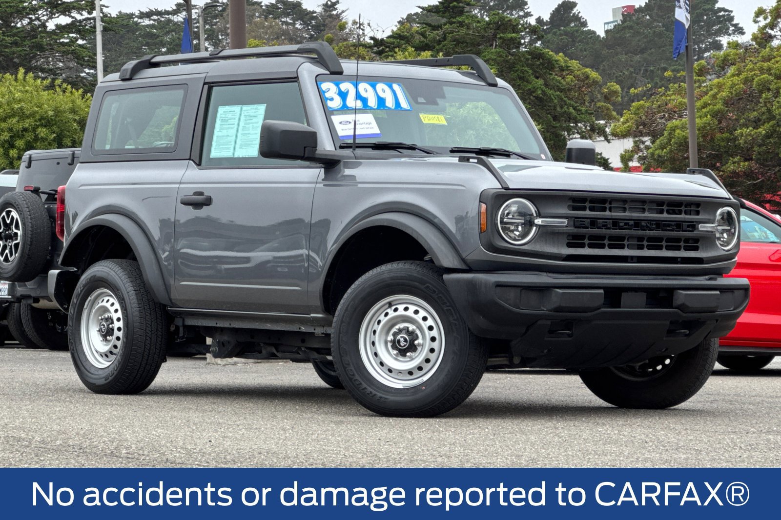 Certified 2022 Ford Bronco 2-Door AWD/4WD image 3