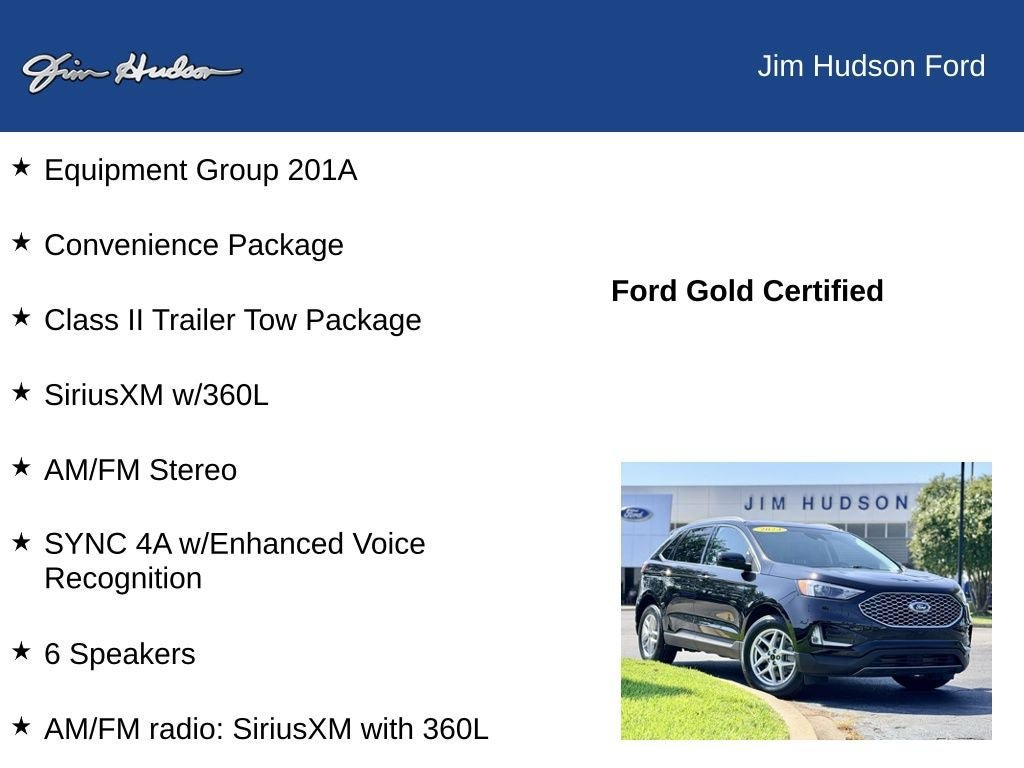 Certified 2024 Ford Edge SEL w/ Convenience Package AWD/4WD image 12