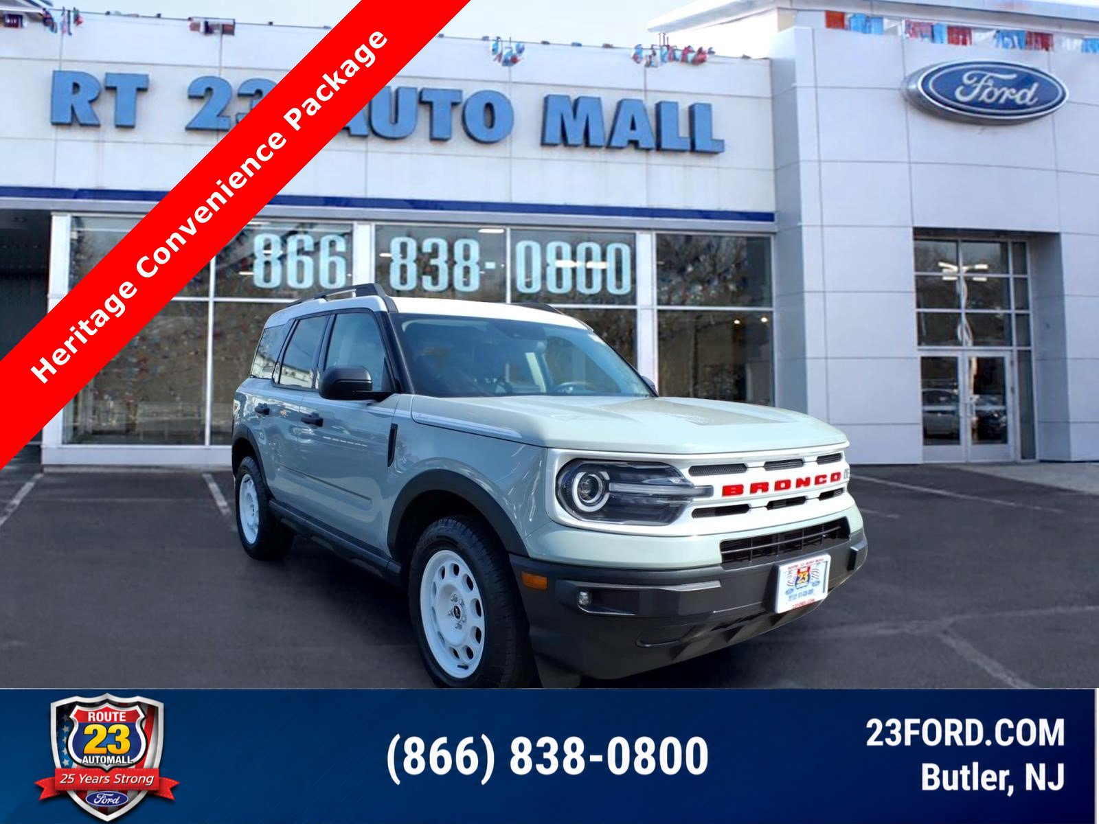 Certified 2023 Ford Bronco Sport Heritage w/ Heritage Convenience Package AWD/4WD image 1