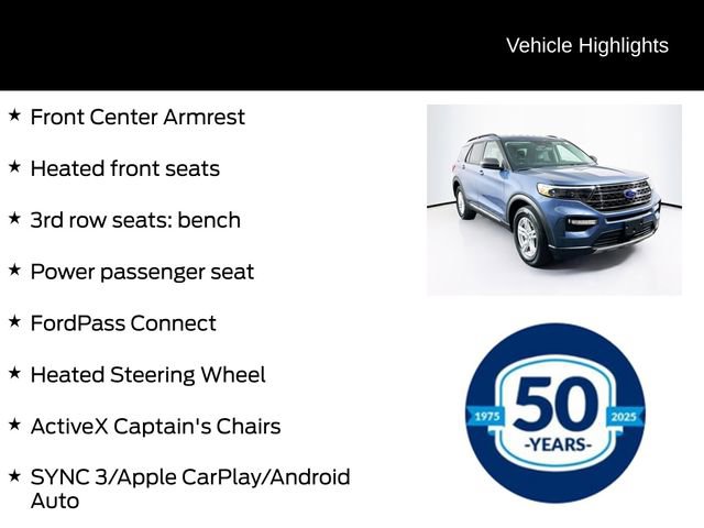 Certified 2021 Ford Explorer XLT w/ Equipment Group 202A AWD/4WD image 16