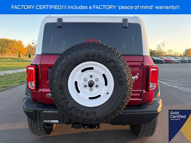 Certified 2025 Ford Bronco Heritage Edition AWD/4WD image 10