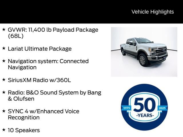 Certified 2022 Ford F350 Lariat w/ Lariat Ultimate Package image 11