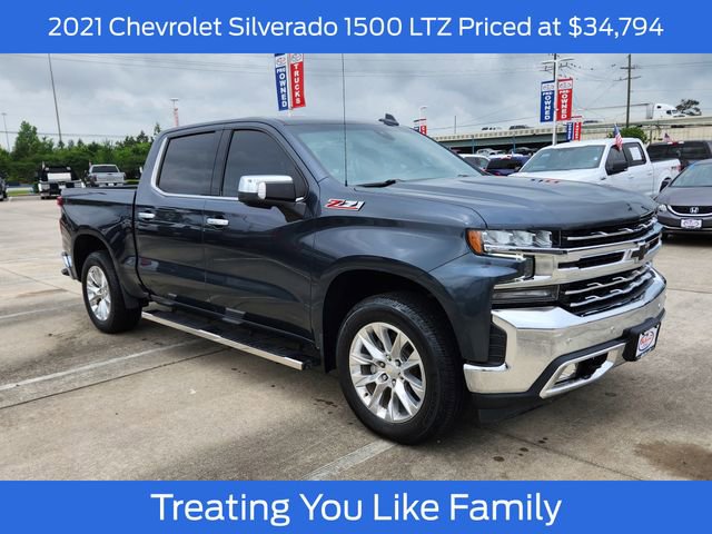 Used 2021 Chevrolet Silverado 1500 LTZ w/ LTZ Premium Package