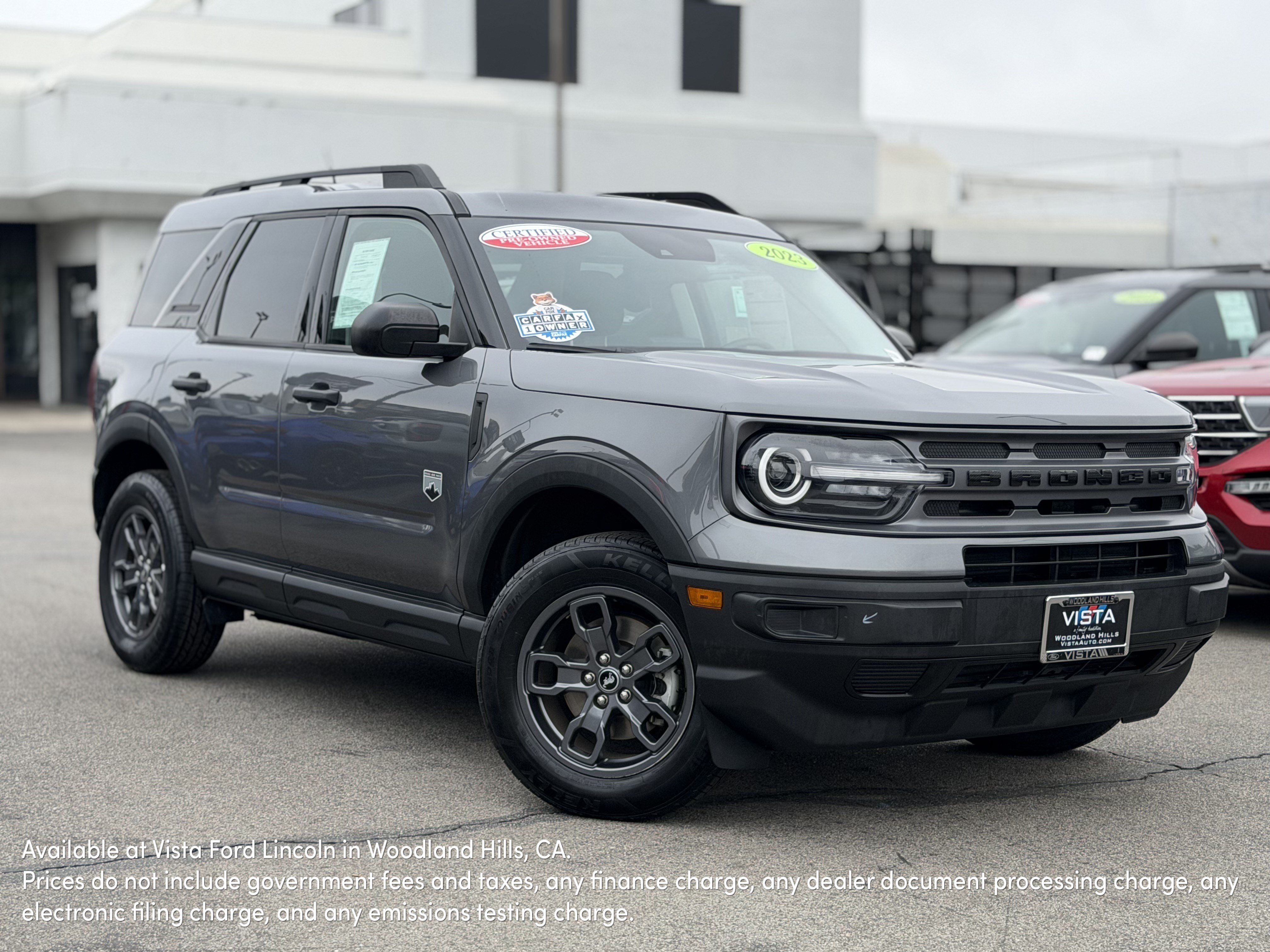 Certified 2023 Ford Bronco Sport Big Bend