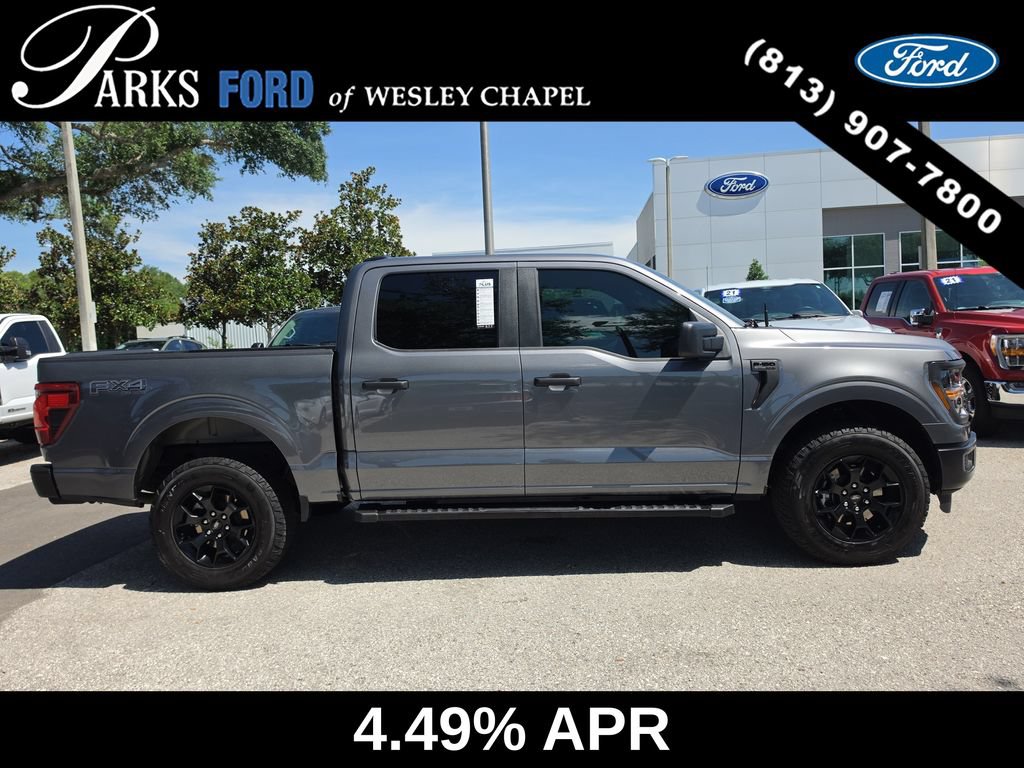 Certified 2024 Ford F150 STX w/ Equipment Group 201A FX4 AWD/4WD image 3