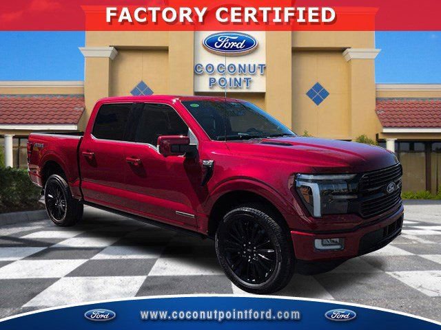 Certified 2025 Ford F150 Platinum w/ Equipment Group 702A High