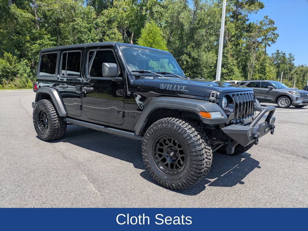 Used 2022 Jeep Wrangler Unlimited Sport AWD/4WD image 2