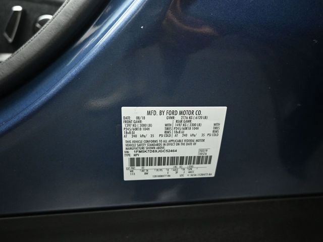Certified 2018 Ford Explorer XLT FWD image 31