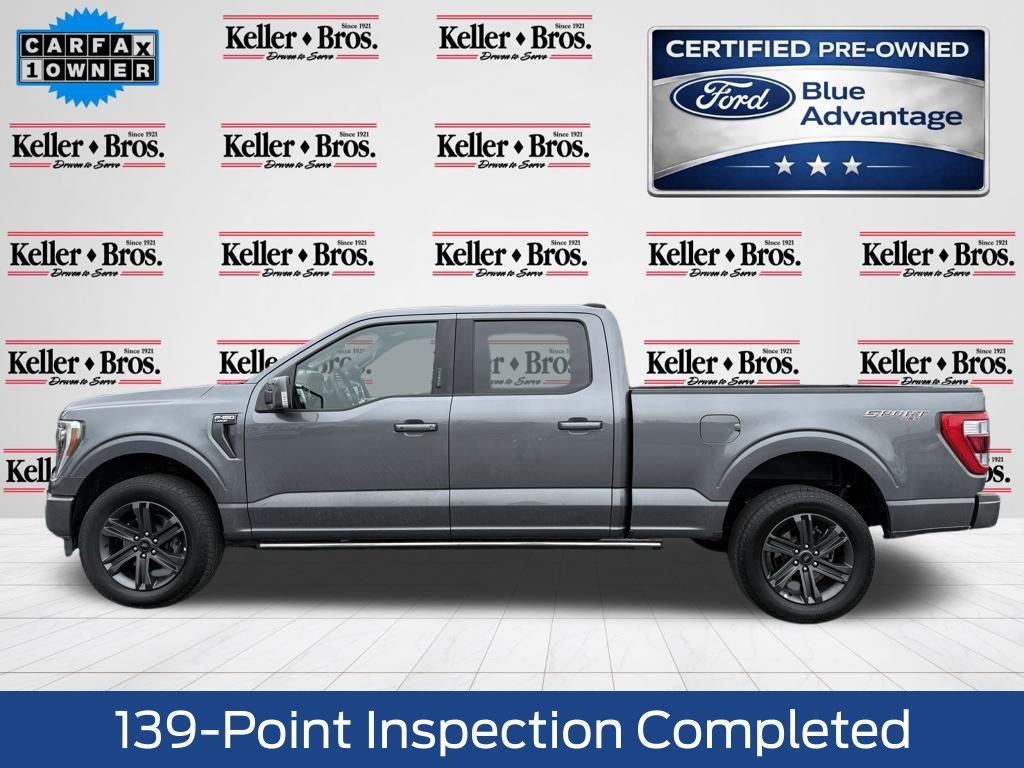 Certified 2023 Ford F150 Lariat w/ Equipment Group 502A High image 3