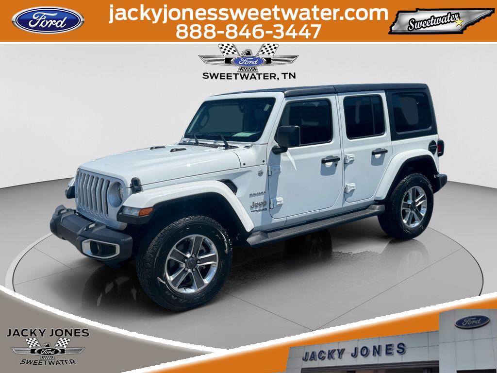 Used 2021 Jeep Wrangler Unlimited Sahara AWD/4WD image 1