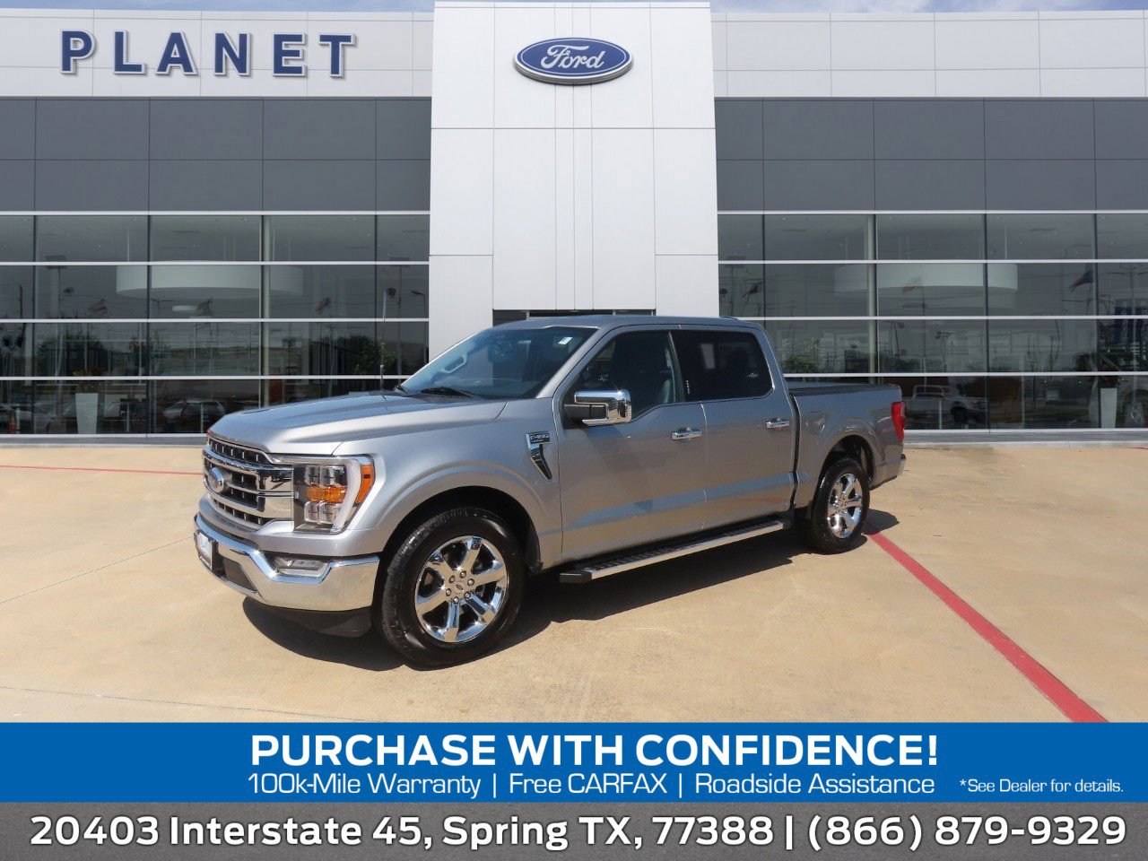 Certified 2023 Ford F150 Lariat w/ Trailer Tow Package RWD image 1