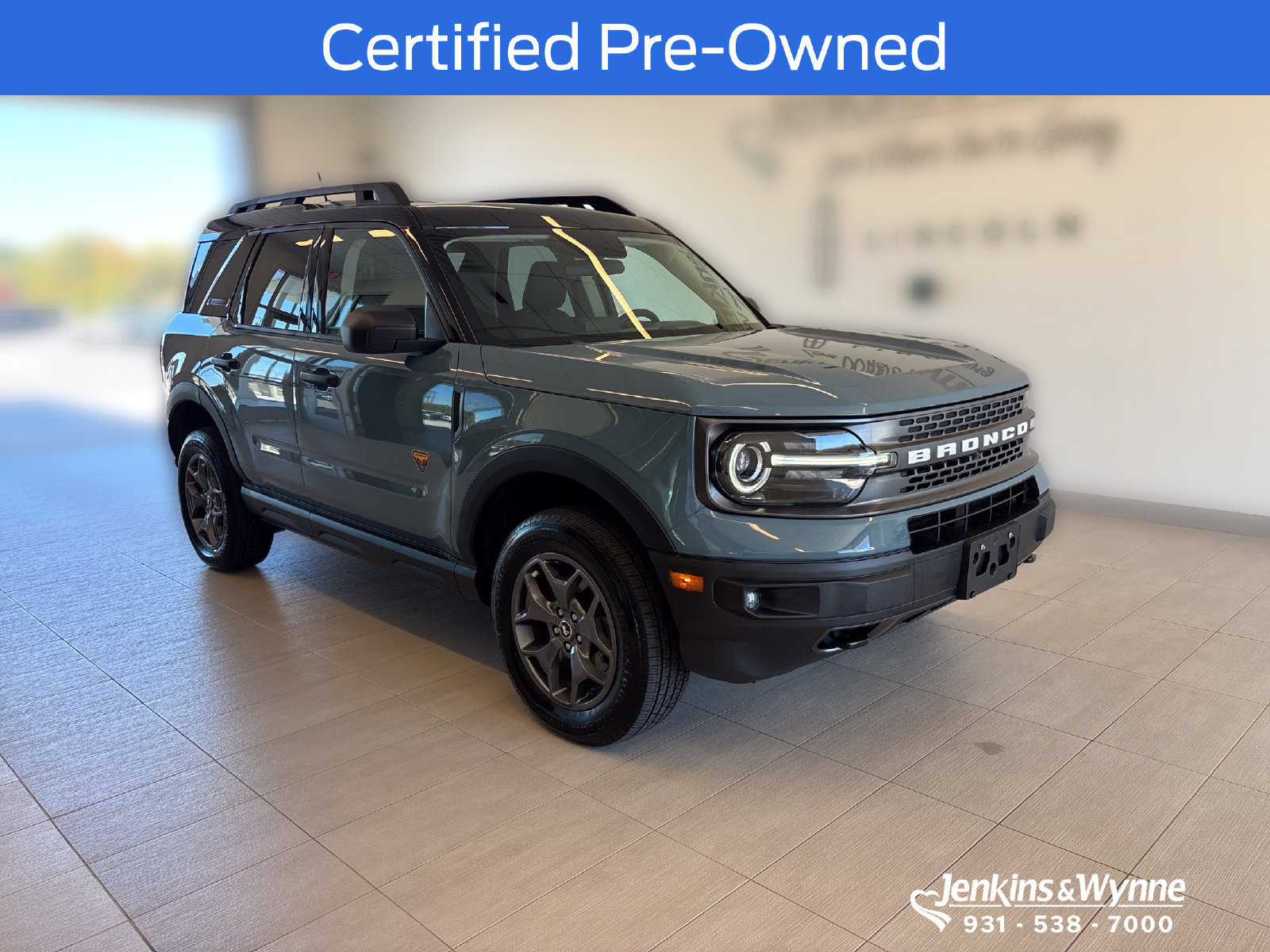 Certified 2021 Ford Bronco Sport Badlands AWD/4WD image 1