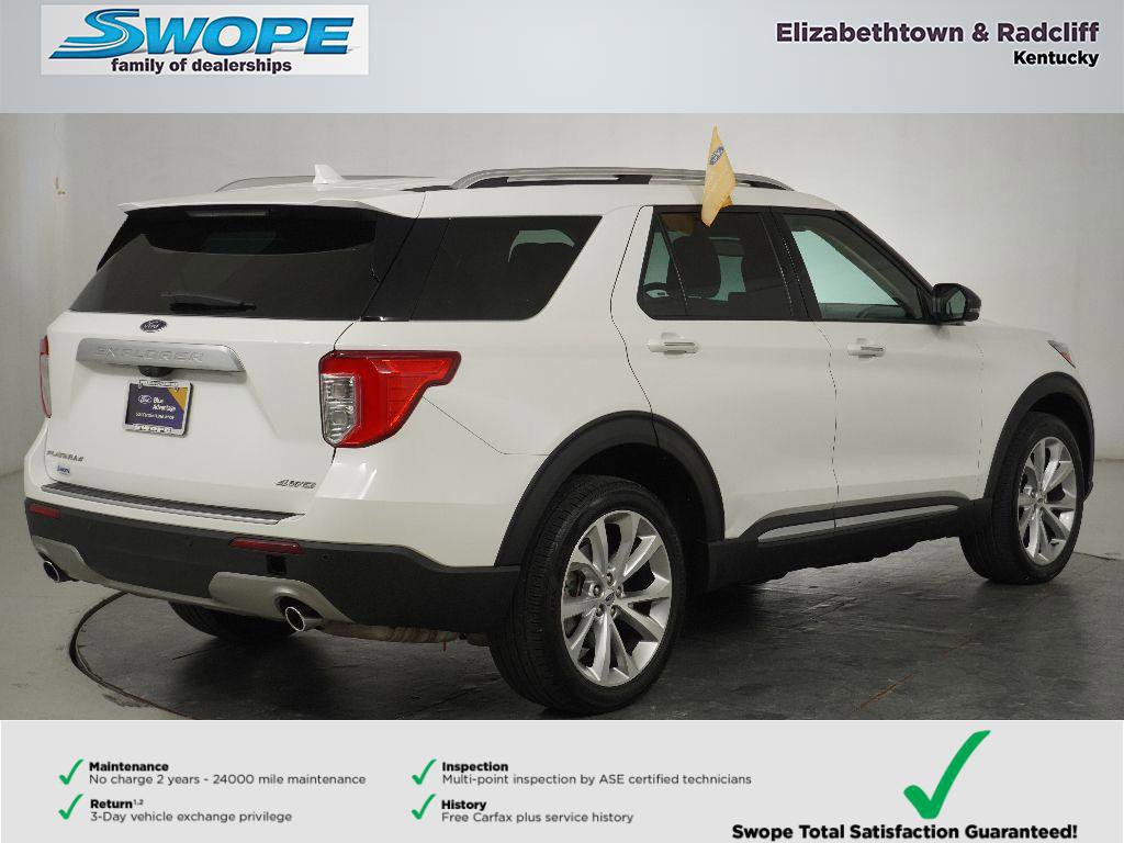 Certified 2022 Ford Explorer Platinum w/ Technology Package image 3