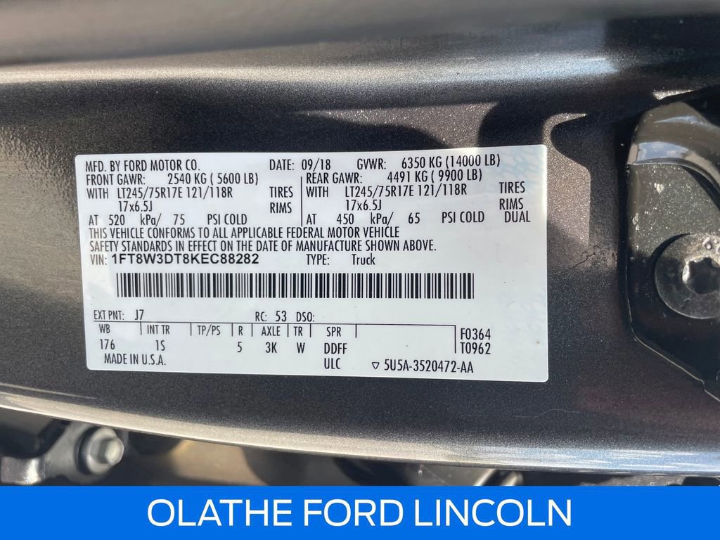 Certified 2019 Ford F350 XL w/ Power Equipment Group image 22