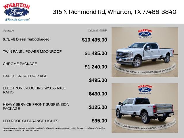 Certified 2024 Ford F350 King Ranch w/ Chrome Package AWD/4WD image 2