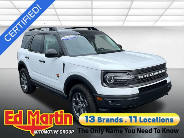 Certified 2022 Ford Bronco Sport Badlands