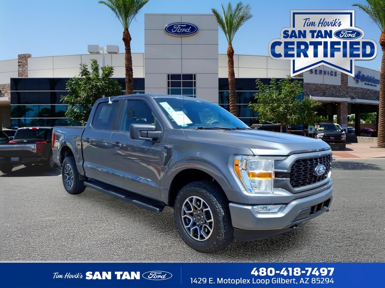 Certified 2021 Ford F150 XL w/ STX Appearance Package