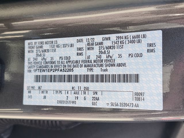 Certified 2023 Ford F150 XL w/ STX Appearance Package AWD/4WD image 33