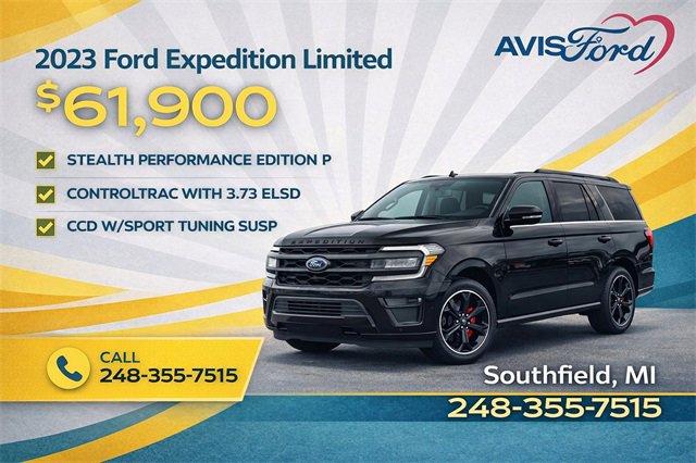 Certified 2023 Ford Expedition Limited