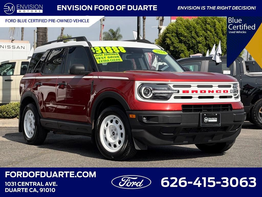 Certified 2024 Ford Bronco Sport Heritage w/ Heritage Convenience Package image 1