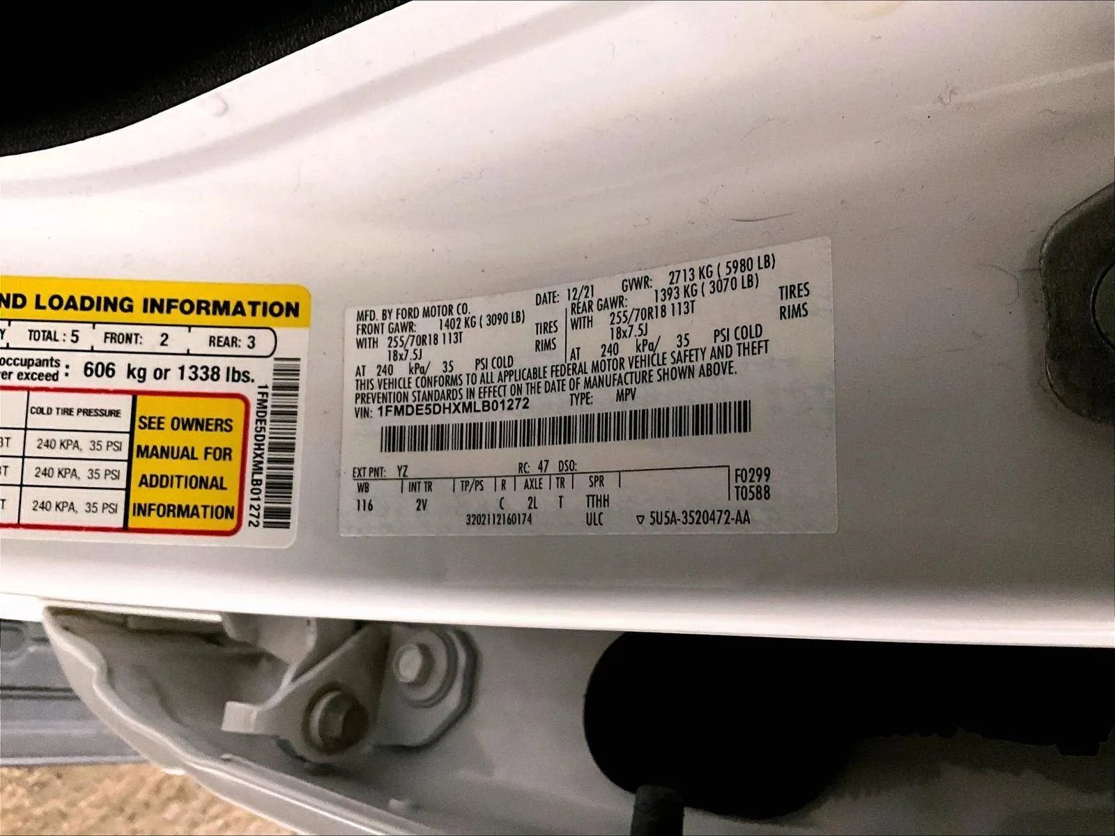 Certified 2021 Ford Bronco Outer Banks AWD/4WD image 32