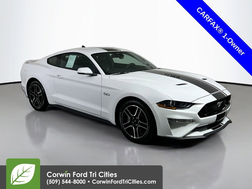Certified 2022 Ford Mustang GT Premium w/ Equipment Group 401A RWD image 1