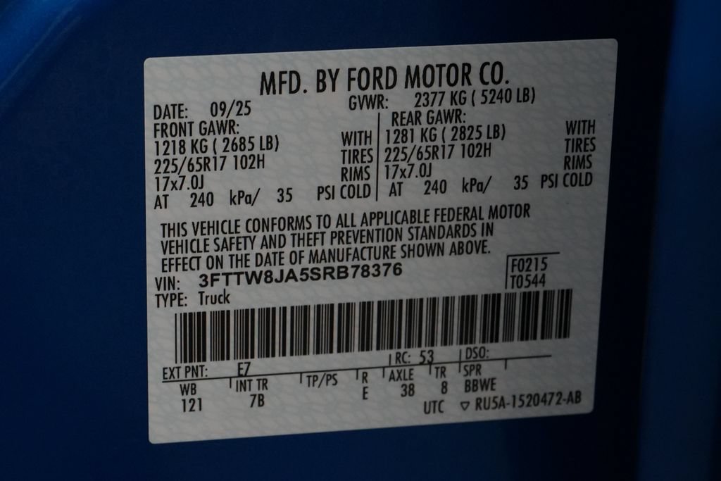 Certified 2025 Ford Maverick XLT w/ Equipment Group 302A AWD/4WD image 23