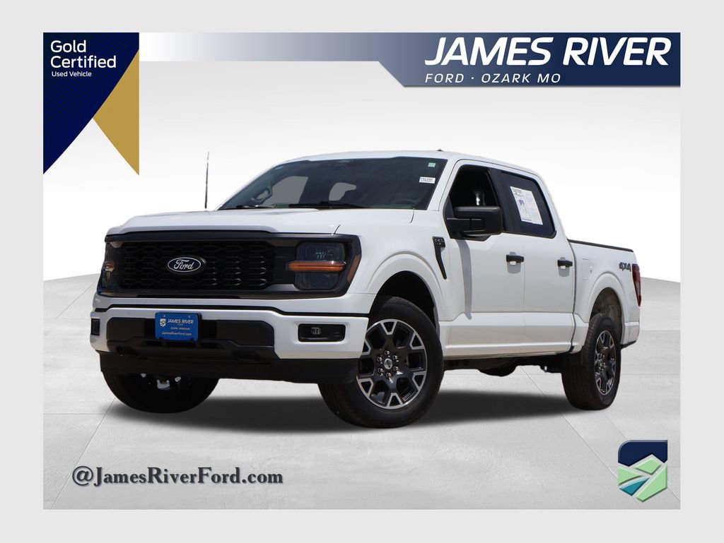 Certified 2025 Ford F150 STX w/ Equipment Group 200A AWD/4WD 360° Tour