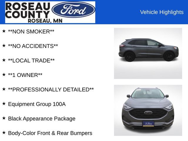 Certified 2024 Ford Edge SE w/ Black Appearance Package AWD/4WD image 32