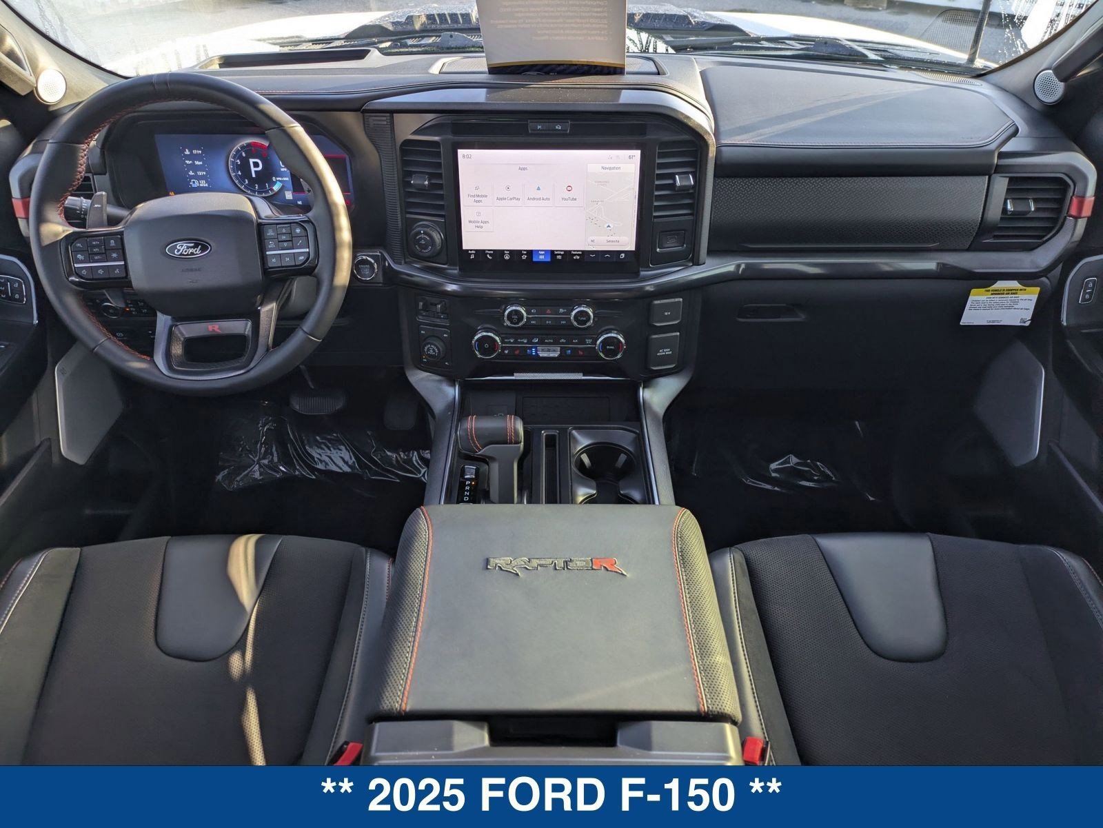 Certified 2025 Ford F150 Raptor w/ Equipment Group 803A Raptor R image 31