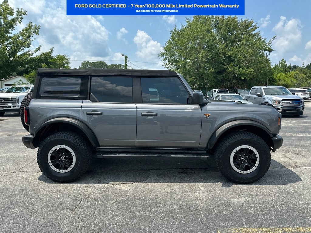 Certified 2022 Ford Bronco Badlands w/ Sasquatch Package AWD/4WD image 2