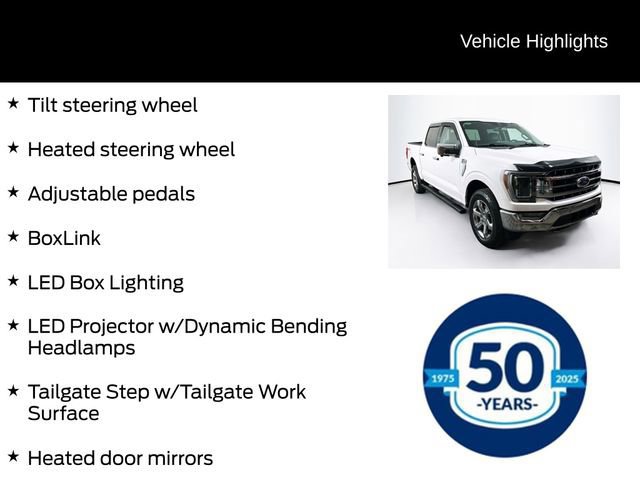 Certified 2023 Ford F150 Lariat w/ Equipment Group 502A High image 26