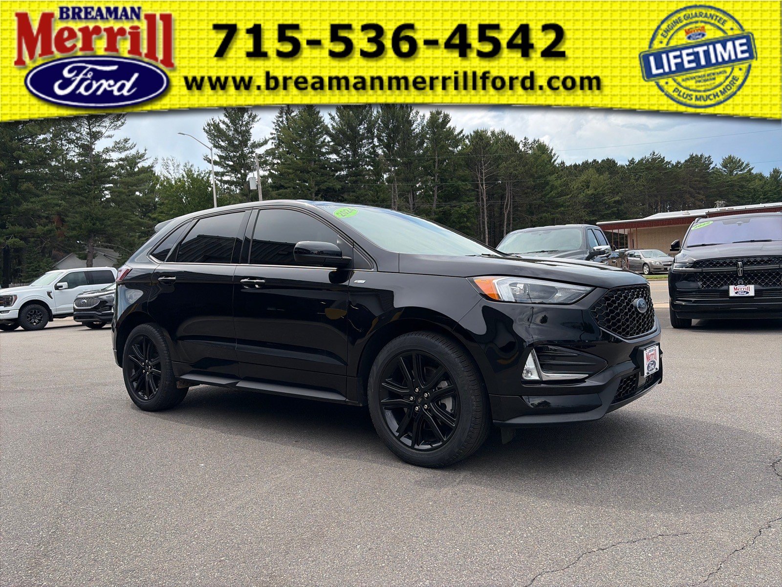 Certified 2024 Ford Edge ST-Line AWD/4WD image 1