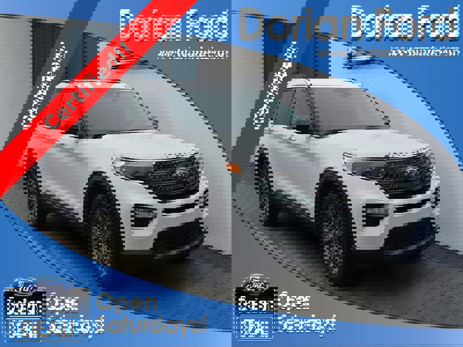 Certified 2023 Ford Explorer XLT w/ Equipment Group 202A image 8