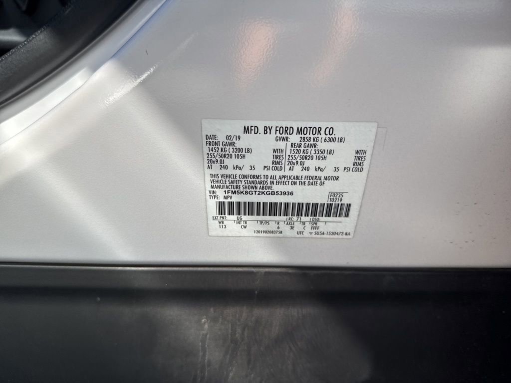 Certified 2019 Ford Explorer Sport image 16