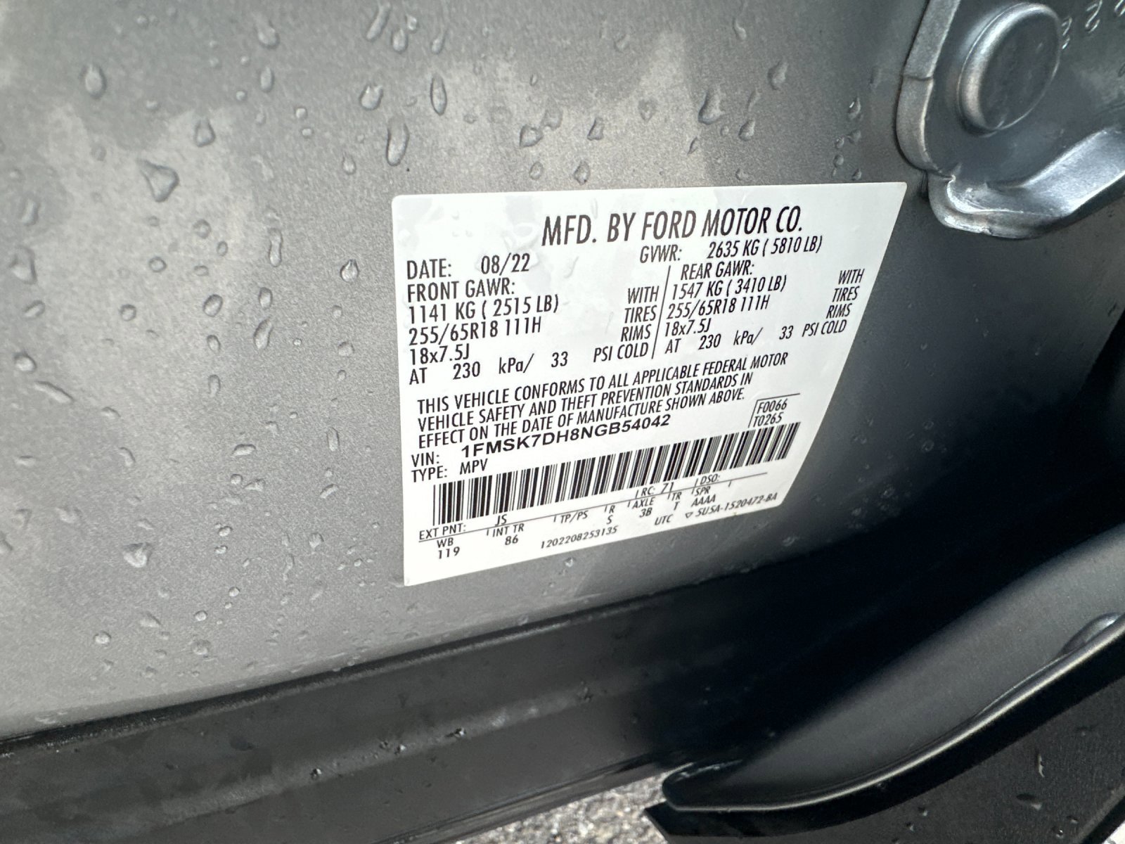 Certified 2022 Ford Explorer XLT image 29