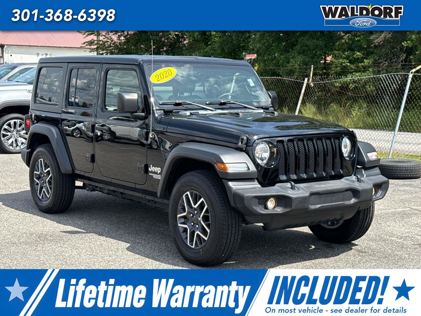 Used 2020 Jeep Wrangler Unlimited Sport S
