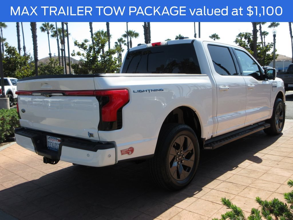 Certified 2023 Ford F150 Lightning Lariat w/ Equipment Group 511A High AWD/4WD image 4