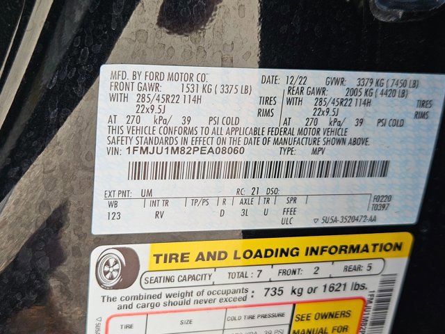 Certified 2023 Ford Expedition Platinum image 21