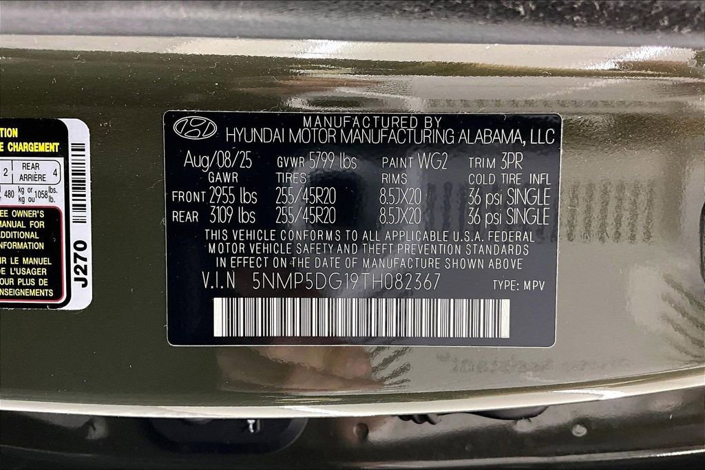 Used 2026 Hyundai Santa Fe Calligraphy AWD/4WD image 36