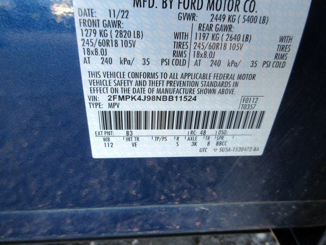 Certified 2022 Ford Edge SEL w/ Convenience Package AWD/4WD image 45
