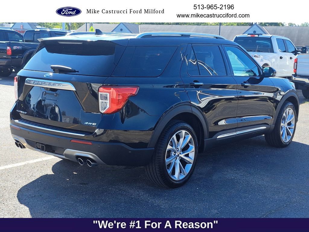Certified 2022 Ford Explorer Platinum w/ Equipment Group 601A image 4