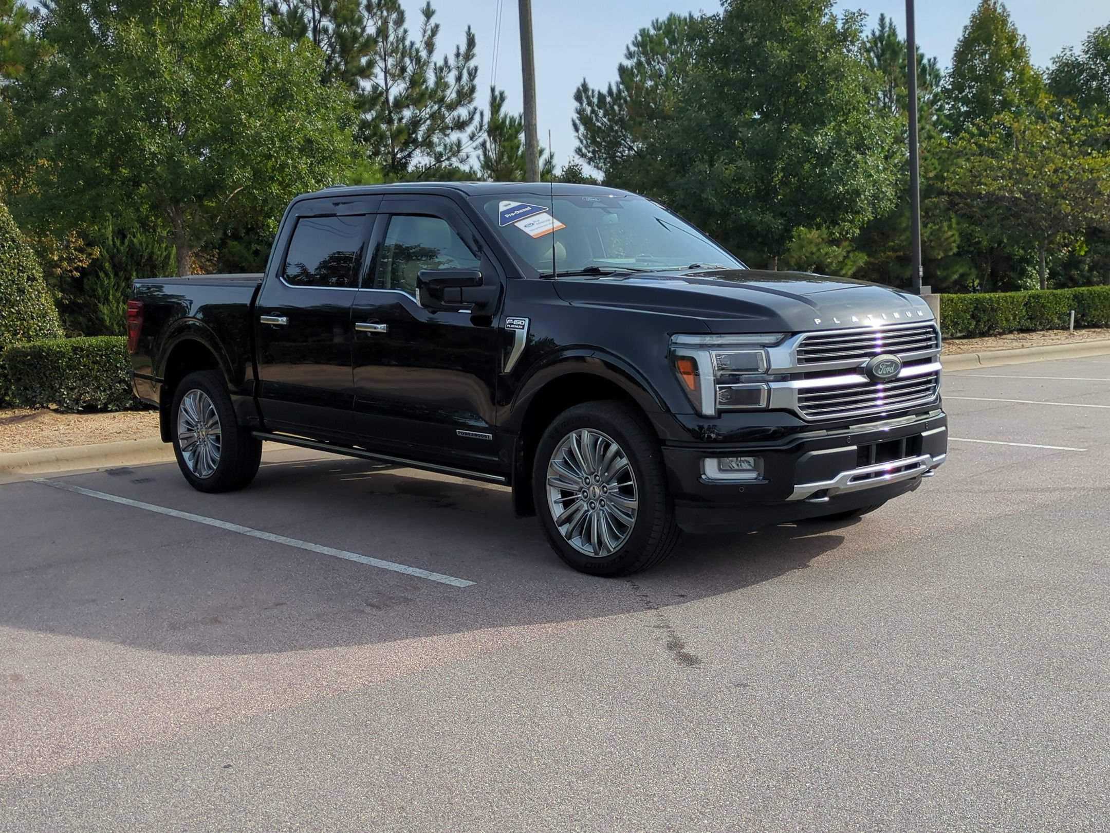 Certified 2024 Ford F150 Platinum w/ Equipment Group 703A Plus AWD/4WD image 2