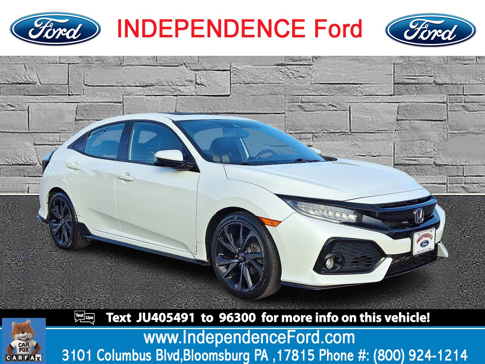 Used 2018 Honda Civic Sport Touring
