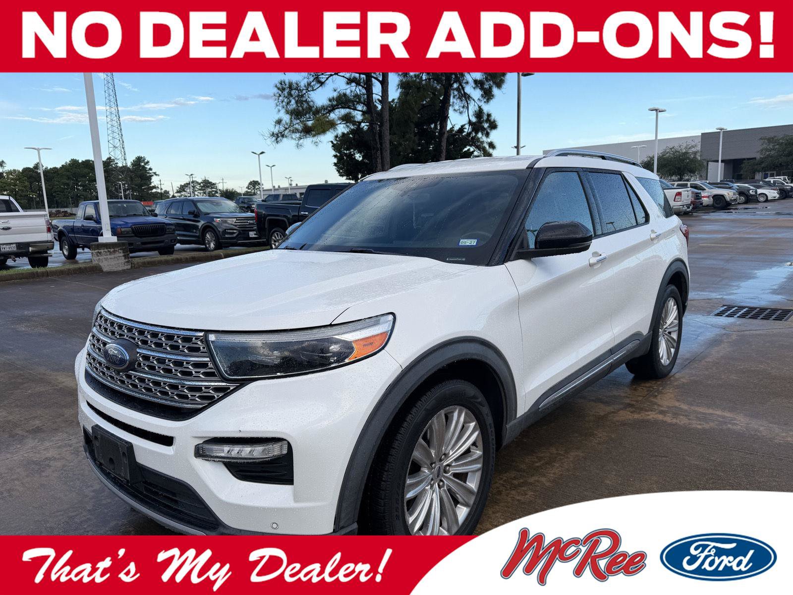 Certified 2020 Ford Explorer Limited w/ Class III Trailer Tow Package RWD image 1