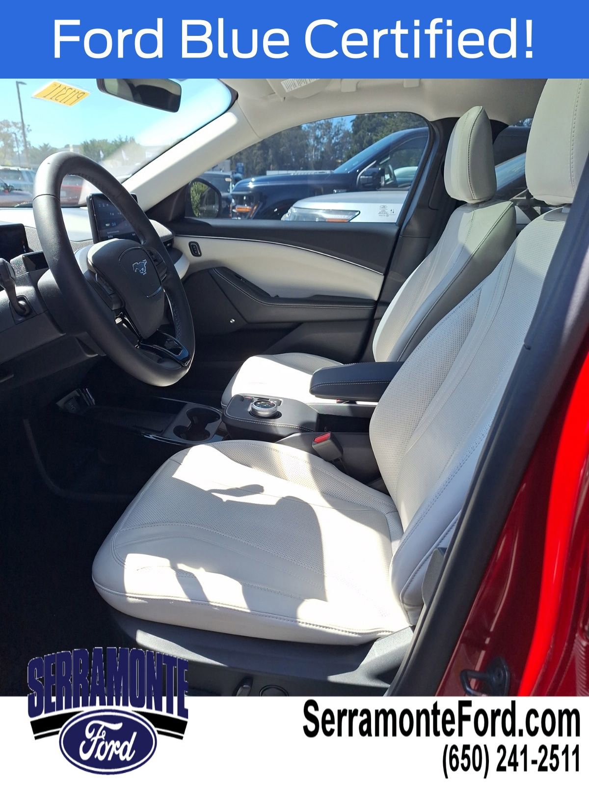 Certified 2023 Ford Mustang Mach-E Premium w/ Mustang Nite Pony Package RWD image 8