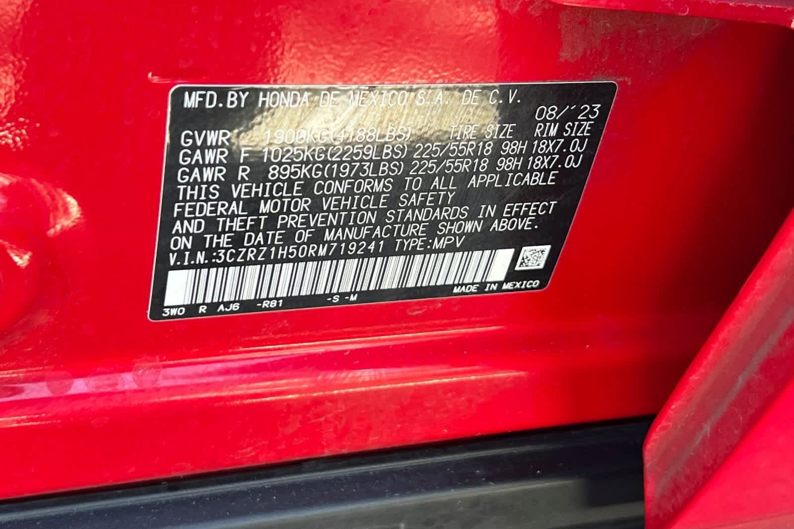 Used 2024 Honda HR-V Sport image 28