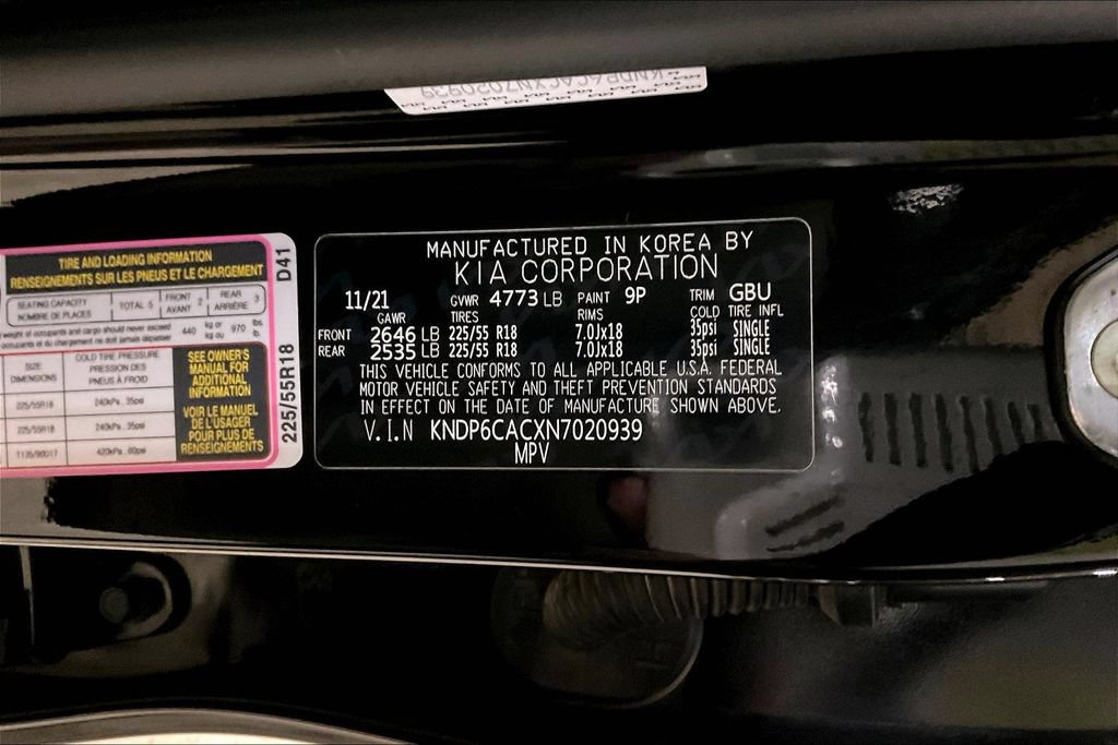 Used 2022 Kia Sportage Nightfall Edition w/ Nighfall AWD Premium Package image 30